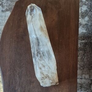 Natural Clear Quartz Crystal Wand ..Brazil